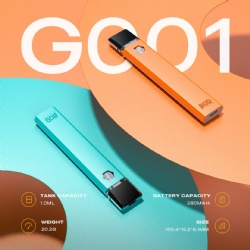 Stock in California, G001 one gram disposable vape